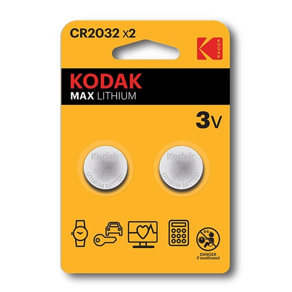Kodak CR2032 engangs litiumbatteri