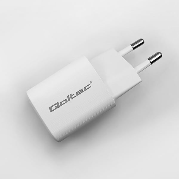 Qoltec 50763 mobiloplader til bærbar computer. Bærbar spillekonsol. Powerbank. Smartphone. Smartwatch. Hvid AC. Hurtigopladning. Indendørs tablet.