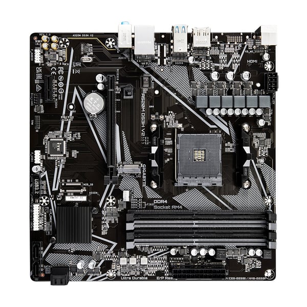 Gigabyte A520M DS3H V2 (rev. 1.0) Sockel AM4 micro ATX