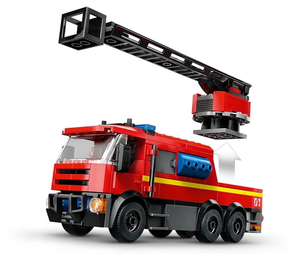 LEGO CITY 60414 BRANDSTATION MED BRANDBIL