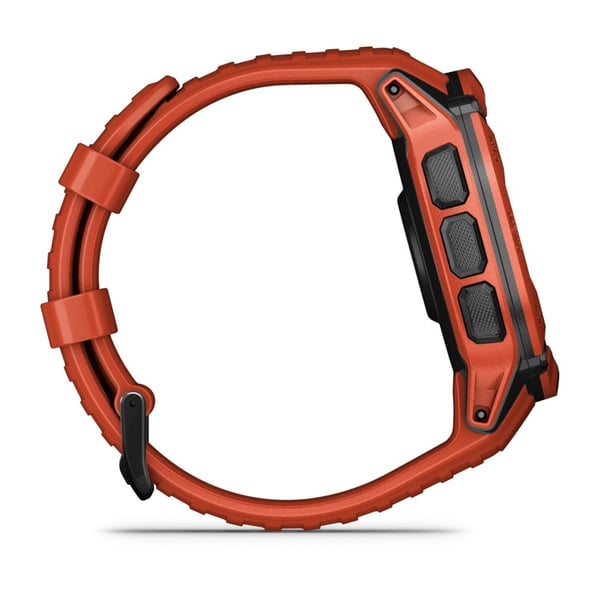 Garmin Instinct 2X Solar 2,79 cm (1,1") MIP 50 mm Digitaalinen 176 x 176 pikseliä Kosketusnäyttö Punainen GPS (satelliitti)
