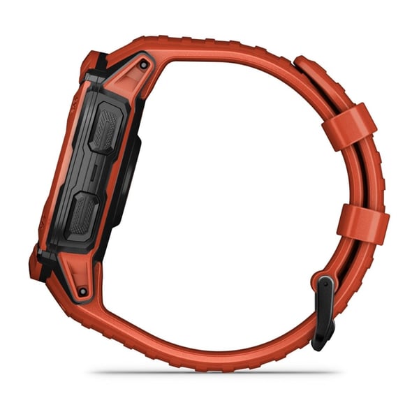 Garmin Instinct 2X Solar 2,79 cm (1,1") MIP 50 mm Digitaalinen 176 x 176 pikseliä Kosketusnäyttö Punainen GPS (satelliitti)