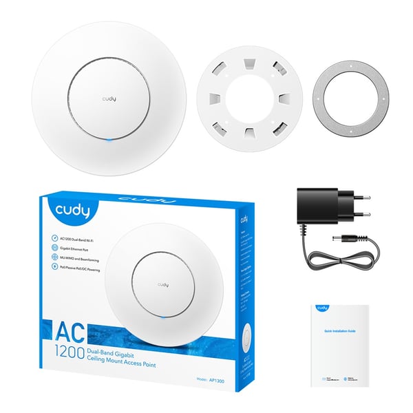 Cudy AC1300 Valkoinen Power over Ethernet (PoE)
