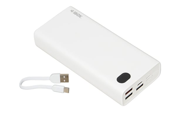 IBOX POWERBANK PB20 20.000 MAH STRØMLEVERING