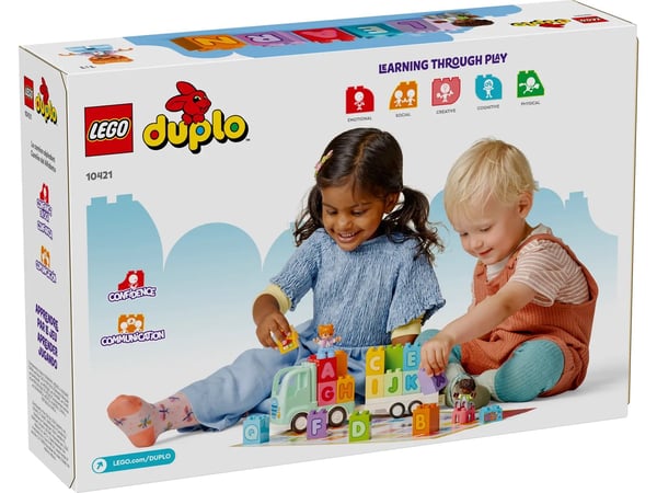 LEGO DUPLO 10421 ALFABET LASTbil