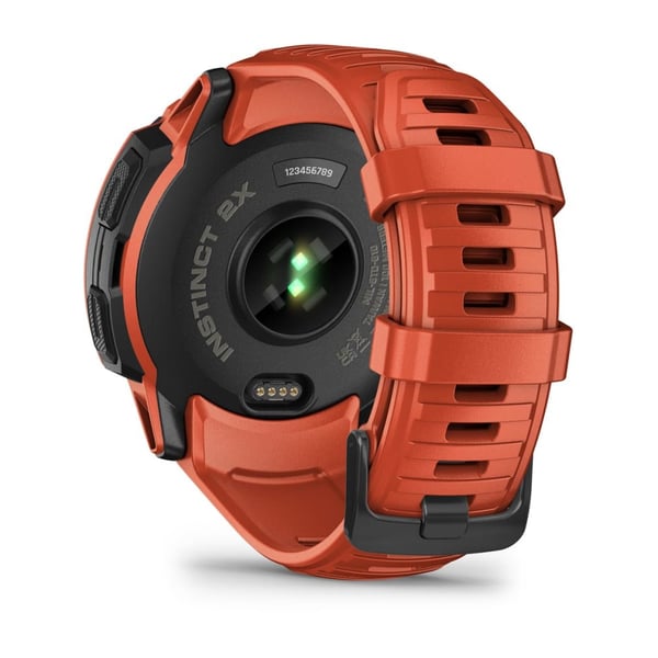 Garmin Instinct 2X Solar 2,79 cm (1,1") MIP 50 mm Digitaalinen 176 x 176 pikseliä Kosketusnäyttö Punainen GPS (satelliitti)