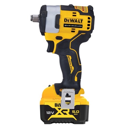 DeWALT DCF901P2-QW virtamutterinväännin 1/2" 340 N⋅m Musta. Keltainen 12 V
