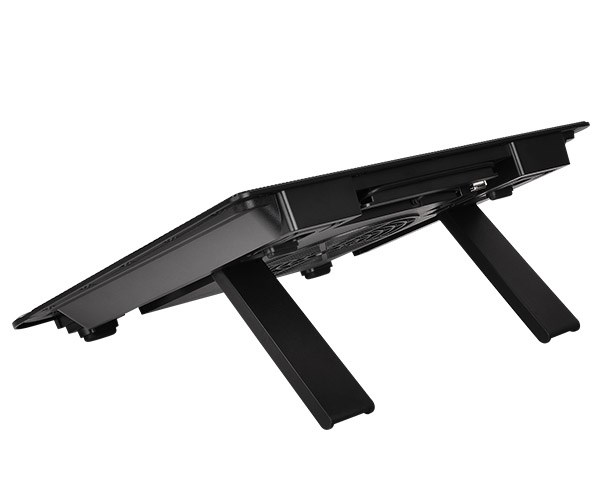Thermaltake Massive A23 bærbar kølemåtte 40,6 cm (16") sort