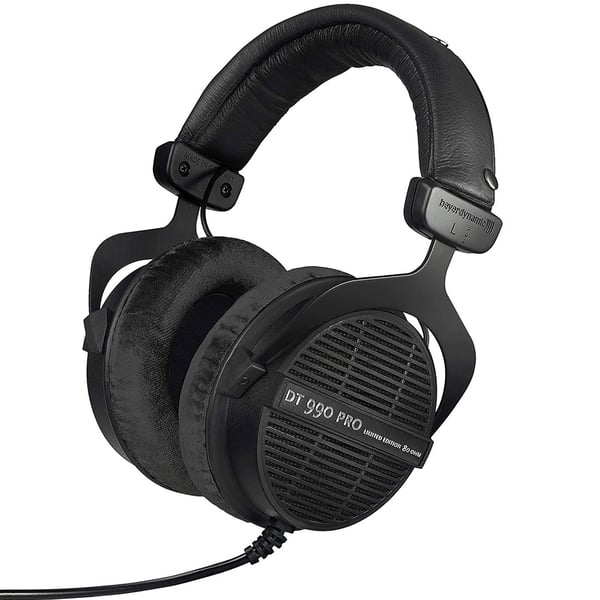 Beyerdynamic DT 990 PRO 80 OHM musta rajoitettu erä - avoimet studiokuulokkeet