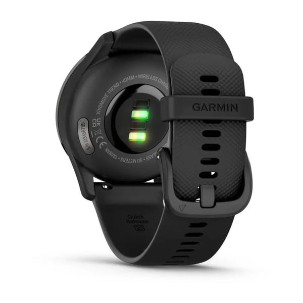Garmin vivomove Trend LCD 40 mm Hybrid 254 x 346 pixels Touchscreen Sort GPS (satellit)