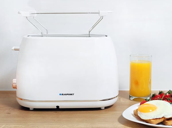 Blaupunkt TSS802WH brödrost. 900W vit