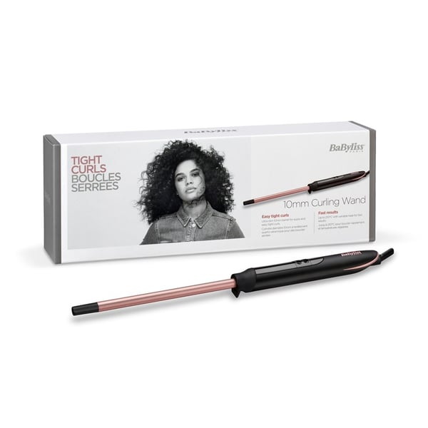 BaByliss C449E Tight Curls Locktång Varm Svart. Koppar 2,5 m