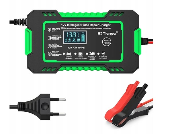 RJ Tianye RJ-C 120501A 12V 6A Batterioplader