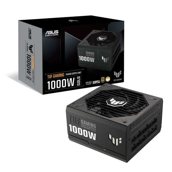 ASUS TUF Gaming 1000W Gold strømforsyning 20+4 pin ATX ATX Sort