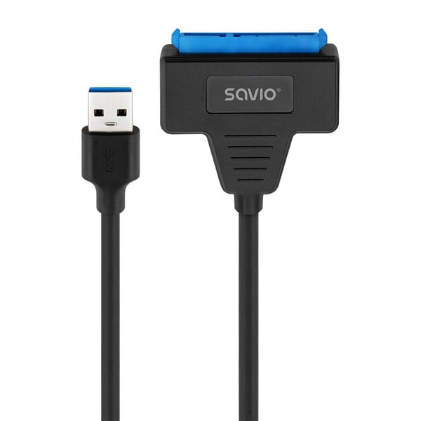 SAVIO AK-68 Adapter USB-A 3.1 Gen 1 (han) - SATA (hun) til 2,5" drev