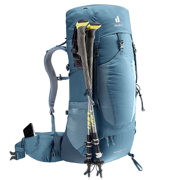 Deuter Aircontact Lite 40 + 10 atlantic-blæk trekkingrygsæk