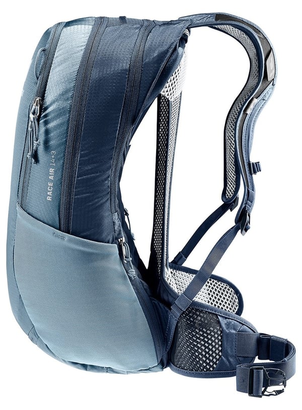 Deuter Race Air 14+3 cykelrygsæk i atlantic-blæk