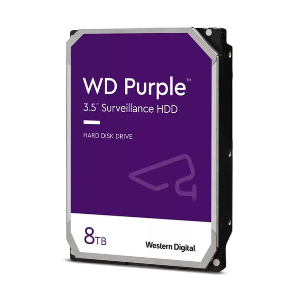 Hårddisk WD Purple 8TB 3,5" SATA WD85PURZ