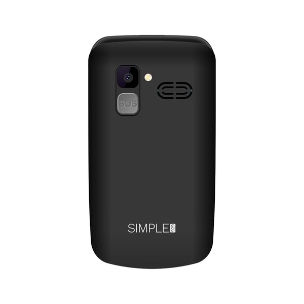 MaxCKruger & Matz Telefon til seniorer KM0929 7,11 cm (2,8") 108,5 g Sort