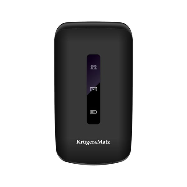 MaxCKruger & Matz Telefon til seniorer KM0929 7,11 cm (2,8") 108,5 g Sort