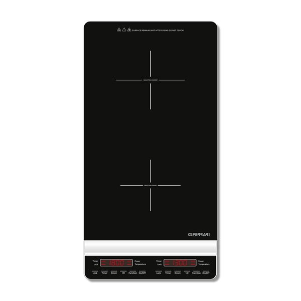 G3 Ferrari Dinamiko dyb sort bordplade 29,5 cm zone induktionskogeplade 2 zone(r)