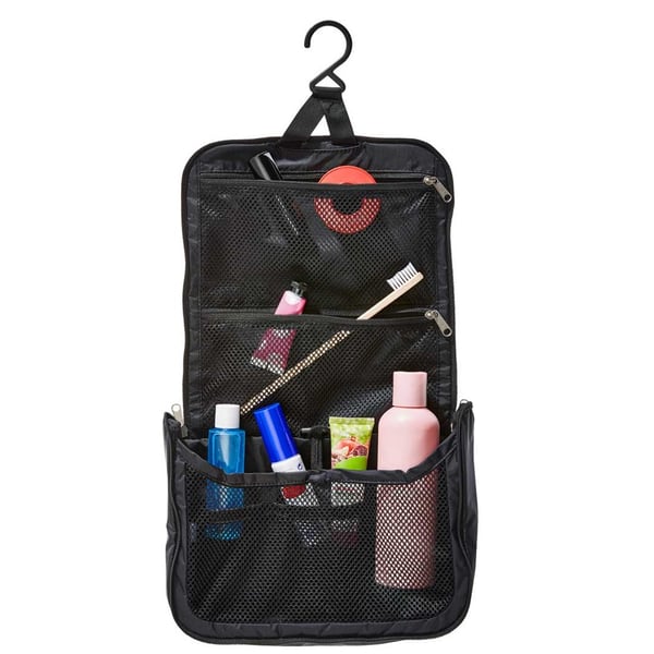 Deuter Wash Center Lite II musta kosmetiikkalaukku