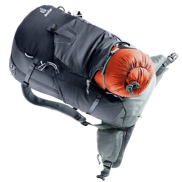 Deuter Trail Pro 33 musta-liuskekivi vaellusreppu
