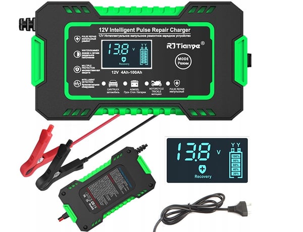 RJ Tianye RJ-C 120501A 12V 6A Batterioplader