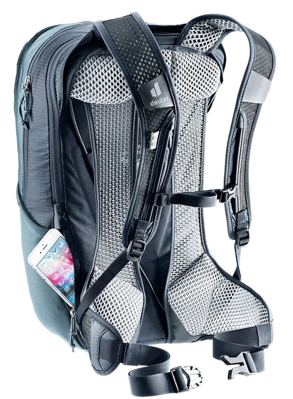 Deuter Race Air 14+3 cykelrygsæk i atlantic-blæk
