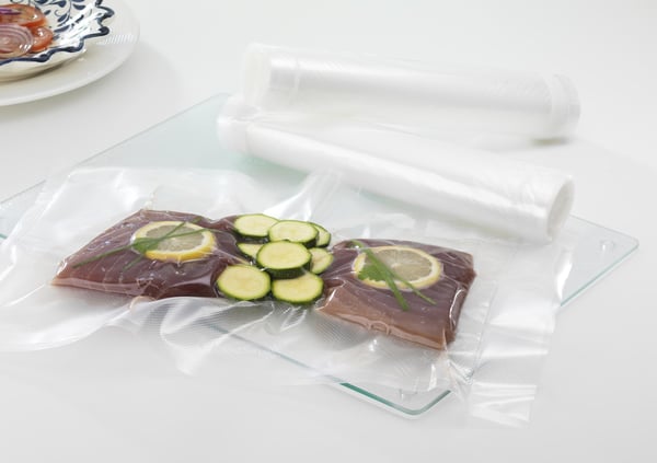 FoodSaver FSR2802-I tyhjiöpussit ruoan sulkemiseen (2 rullaa; 28 cm x 5,5 m)