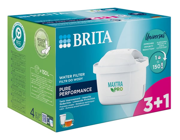 Brita MX+ Pro Pure Performance -suodatin 3+1 kpl