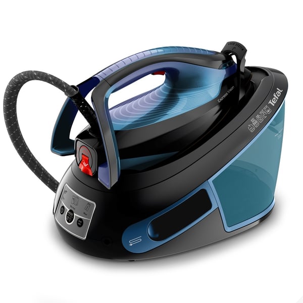 Tefal Express Vision SV8151 2800 W 1,8 L Durilium AirGlide Autoclean -pohja Sininen, Musta