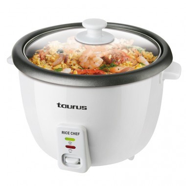 Taurus RICE CHEF riisinkeitin 1,8 L 700 W Harmaa. Valkoinen