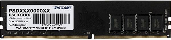 Patriot Signature Series DDR4 8GB (1 x 8GB) 3200MT/s UDIMM Enkel PSD48G32002