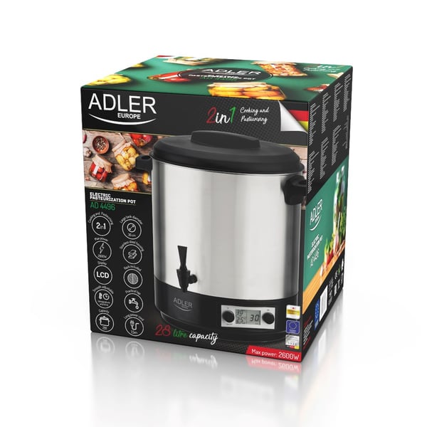 Elektrisk pasteuriseringsmaskine ADLER AD 4496