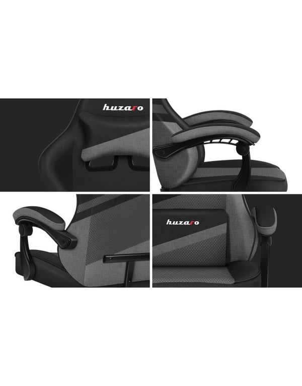 Huzaro Force 4.4 vit nätgamingstol