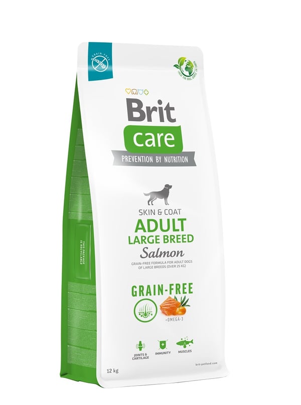 Kuiva koiranruoka - BRIT Care Grainfree Adult Lohi ja perunat - 12 kg