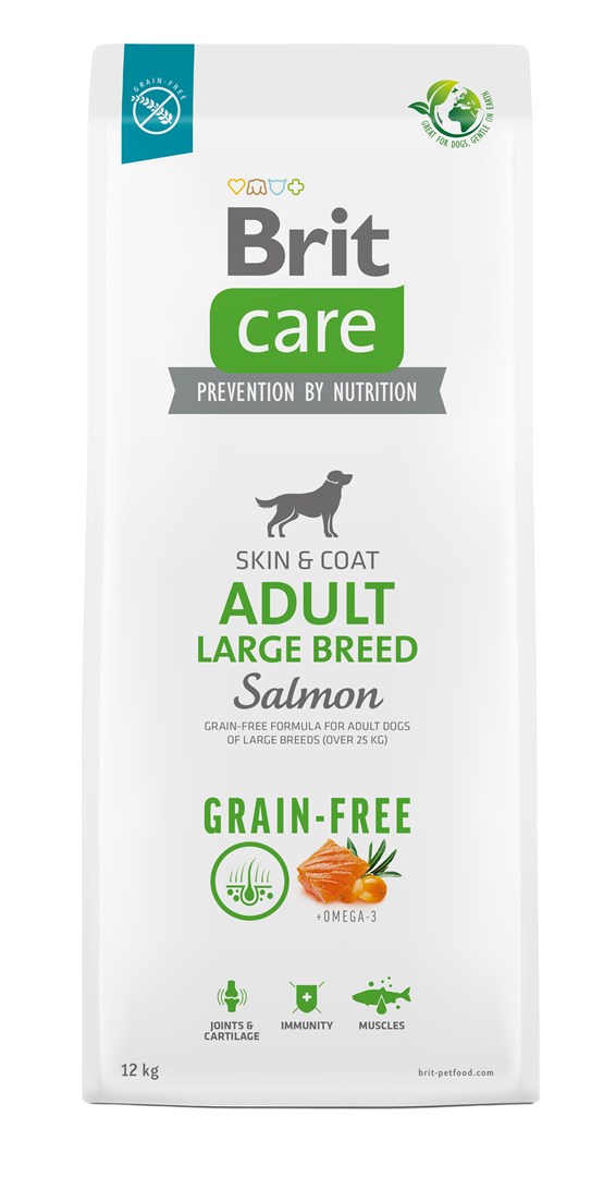 Kuiva koiranruoka - BRIT Care Grainfree Adult Lohi ja perunat - 12 kg