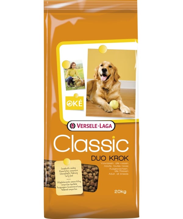 VERSELE-LAGA Classic Duo Krok - torrfoder för hundar - 20 kg