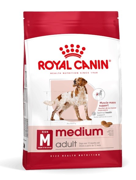 ROYAL CANIN SHN Medium Adult - torrfoder för hundar - 15 kg