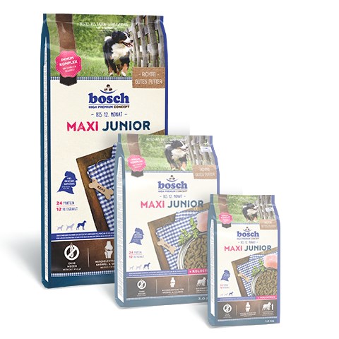 Bosch MAXI JUNIOR 15 kg pentukoiranruoka siipikarjalle