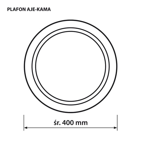 Activejet LED loftslampe AJE-KAMA 24W