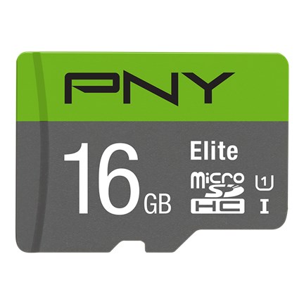 PNY Elite microSDHC 16GB hukommelseskort