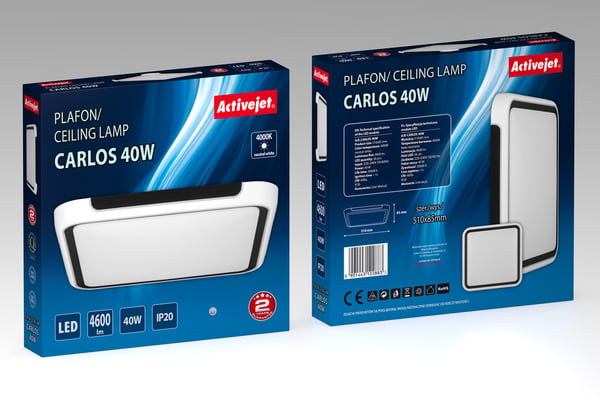 Activejet LED loftslampe AJE-CARLOS 40W