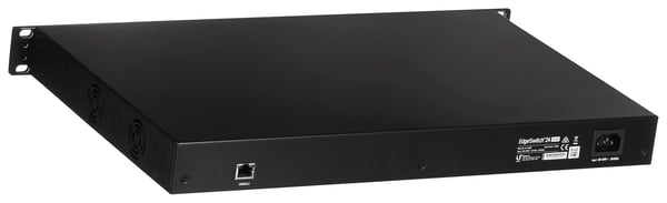 Ubiquiti ES-24-250W netværksswitch Administreret L2/L3 Gigabit Ethernet (10/100/1000) Power over Ethernet (PoE) 1U Sort
