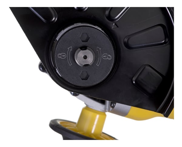 DeWALT DWE4357-QS transportabel slibemaskine Skivesliber Sort, Gul 10500 o/min 1700 W