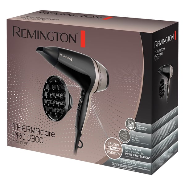Remington D5715 2300 W Musta. Ruskea