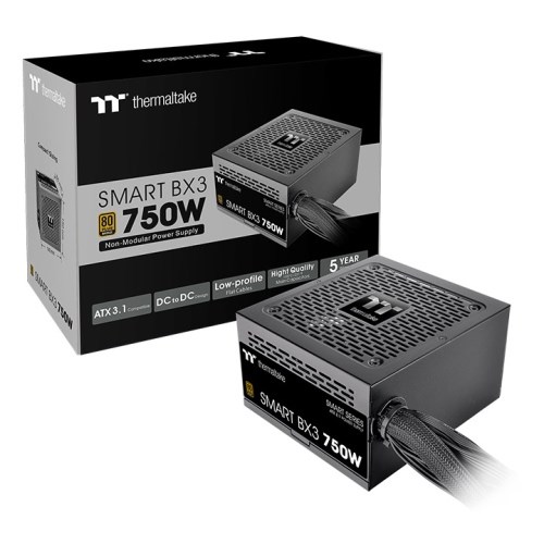 Thermaltake Smart BX3 strømforsyning 550 W ATX Sort