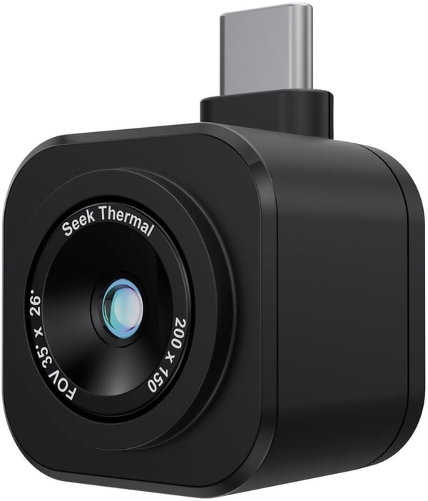 Seek Thermal CW-DBAX termisk kamera Sort 200 x 150 pixel