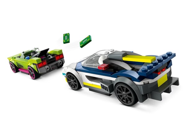 LEGO CITY 60415 POLITI BIL OG MUSCLE CAR JAGTEN